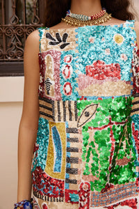 ALÉMAIS | JAZZ EMBELLISHED MINI DRESS