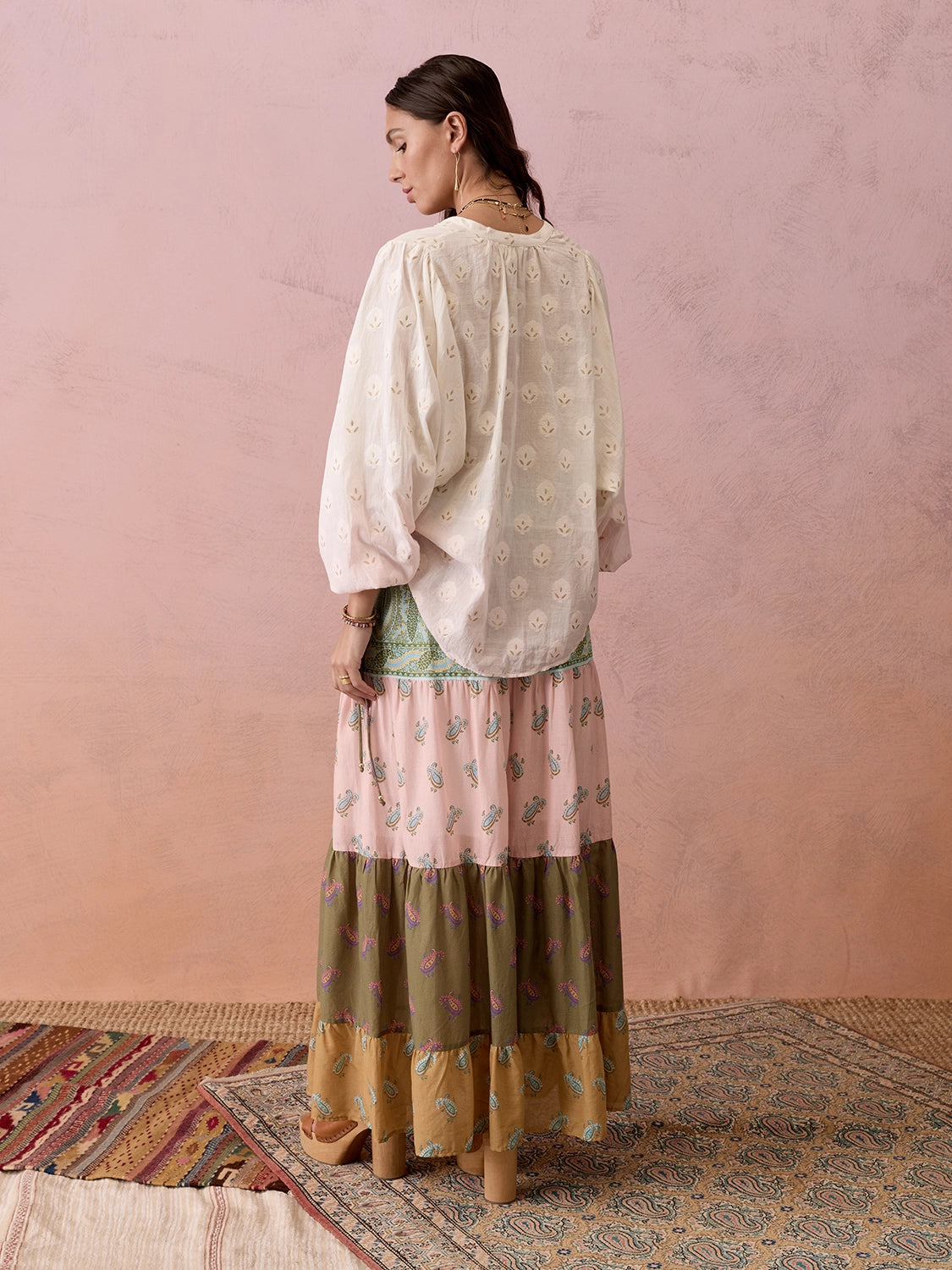 Boteh | Vespara Poeme Blouse - Chintz Rose