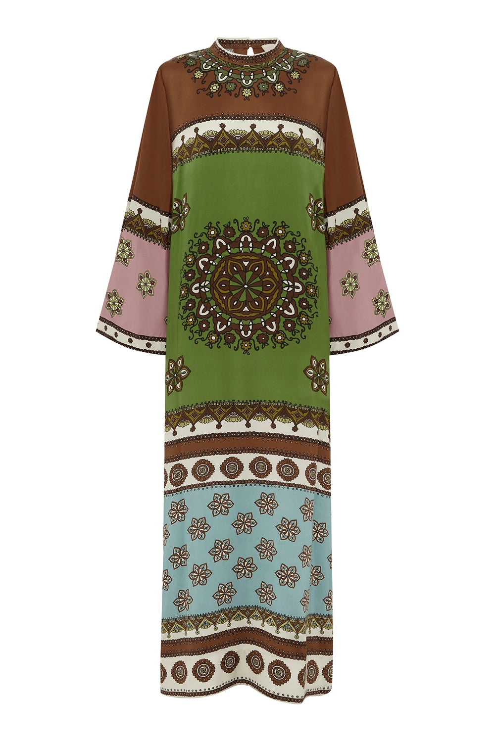 ALÉMAIS | CONTINA SILK MIDI DRESS