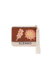 ALÉMAIS | SOLEIL D'AMOUR PATCH ZIP POUCH