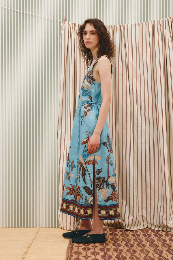 ALÉMAIS | GEORGIE SLEEVELESS MIDI DRESS