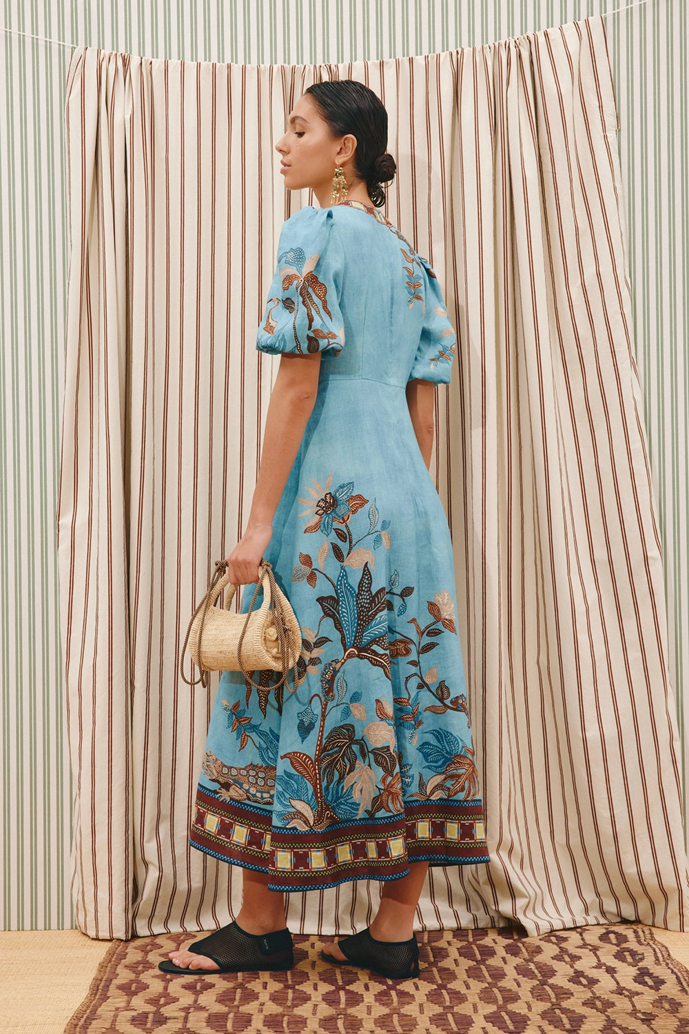 ALÉMAIS | GEORGIE MIDI DRESS