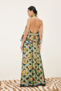 ALÉMAIS | LIANA SILK PALAZZO PANT