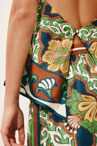 ALÉMAIS | LIANA SILK PALAZZO PANT