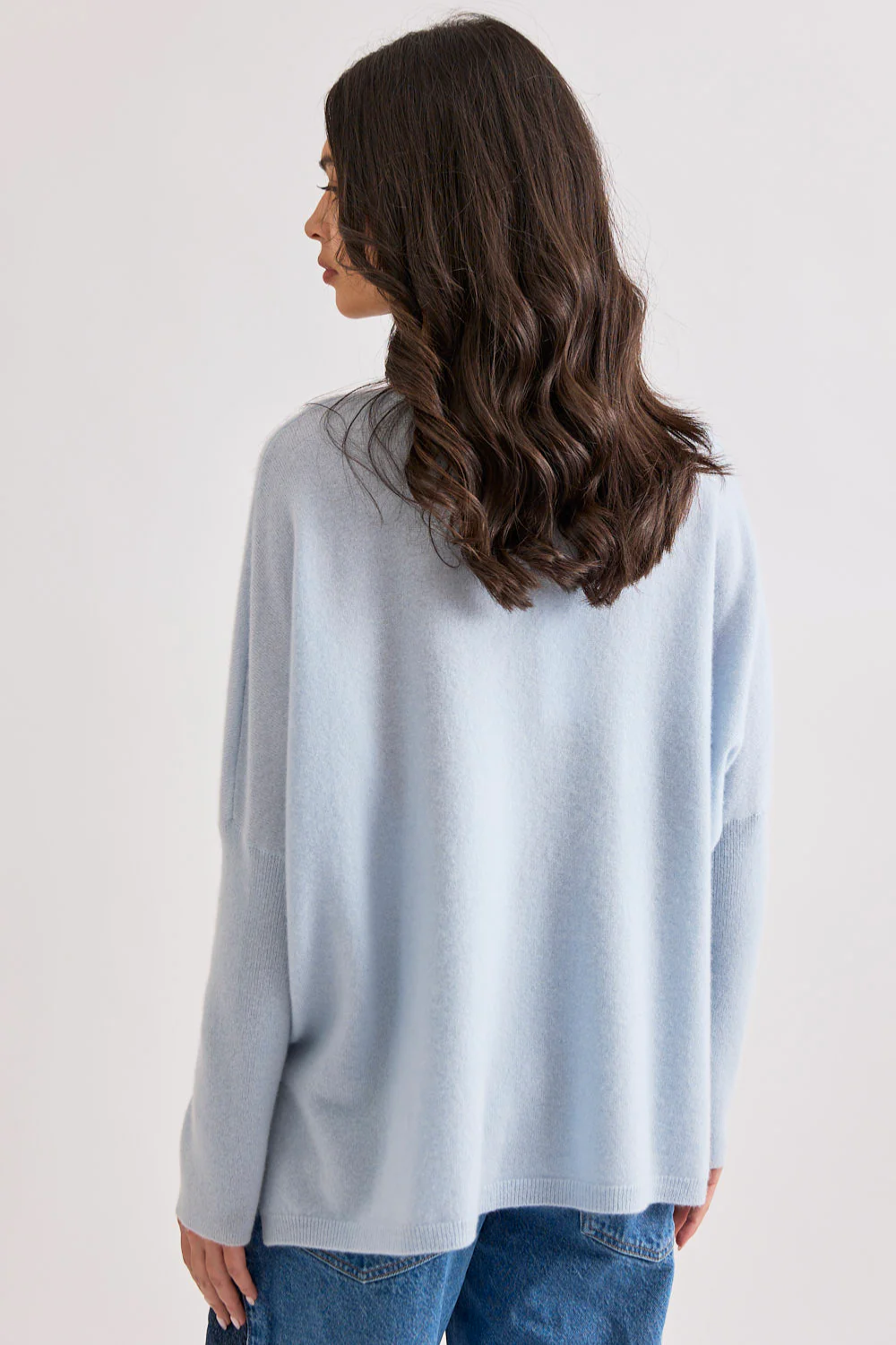 Mia Fratino | Boyfriend Crew - Baby Blue