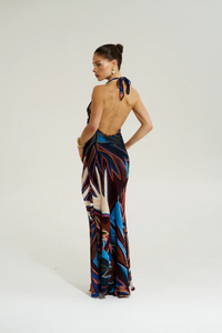 SUMMI SUMMI | ZOE MAXI DRESS - BORDEAUX