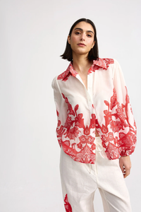 Aston Studio | Vivian Blouse - Ruby Antique