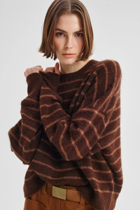 Morrison | Albi Knit Pullover - Toffee