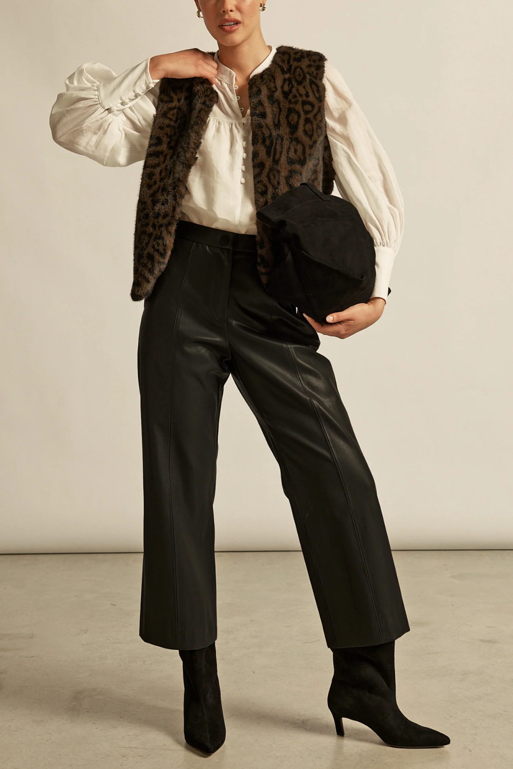 ZOE KRATZMANN |AFFIRM VEST | OCELOT