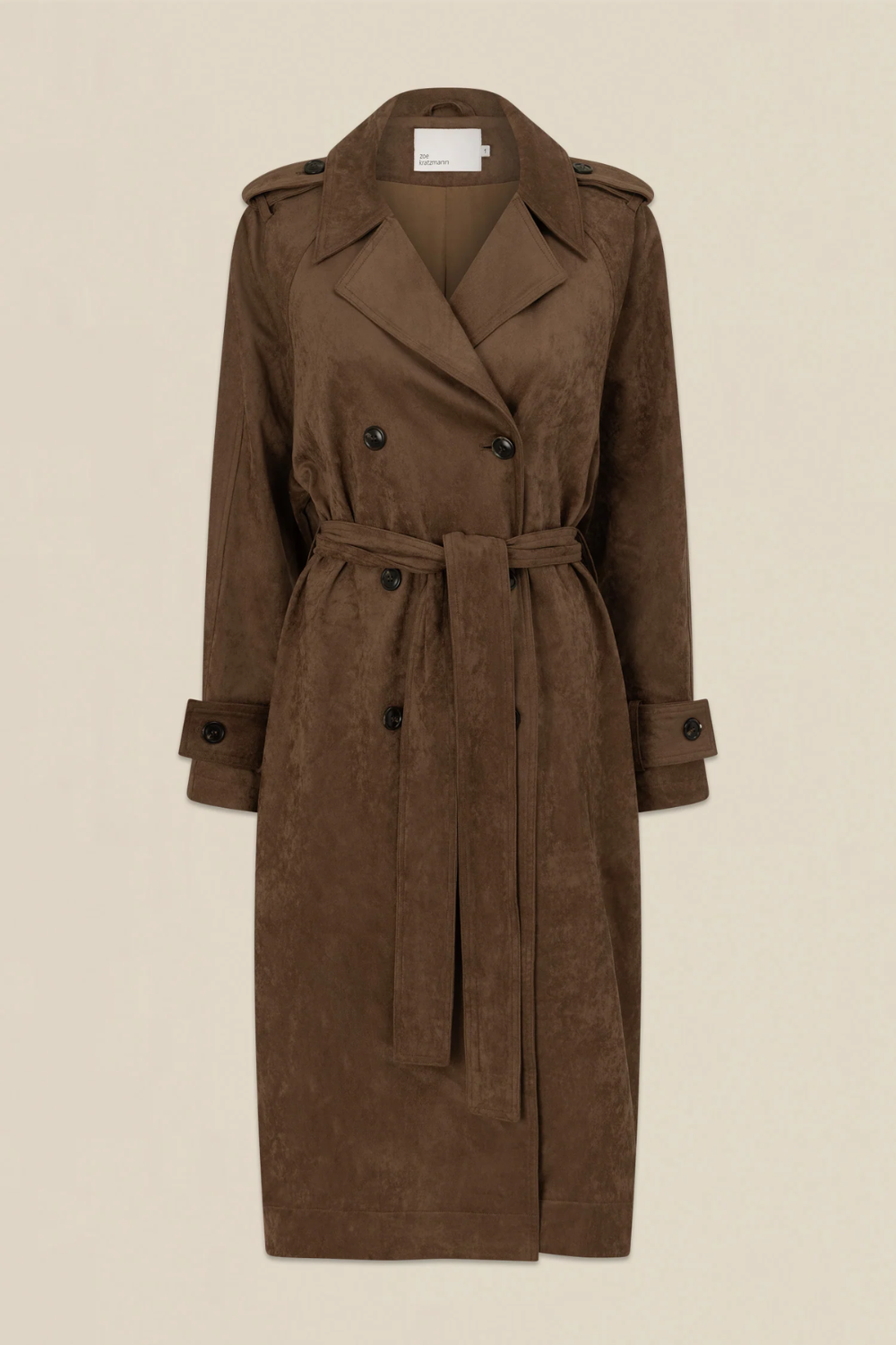 ZOE KRATZMANN |ALPINE COAT | MOCHA