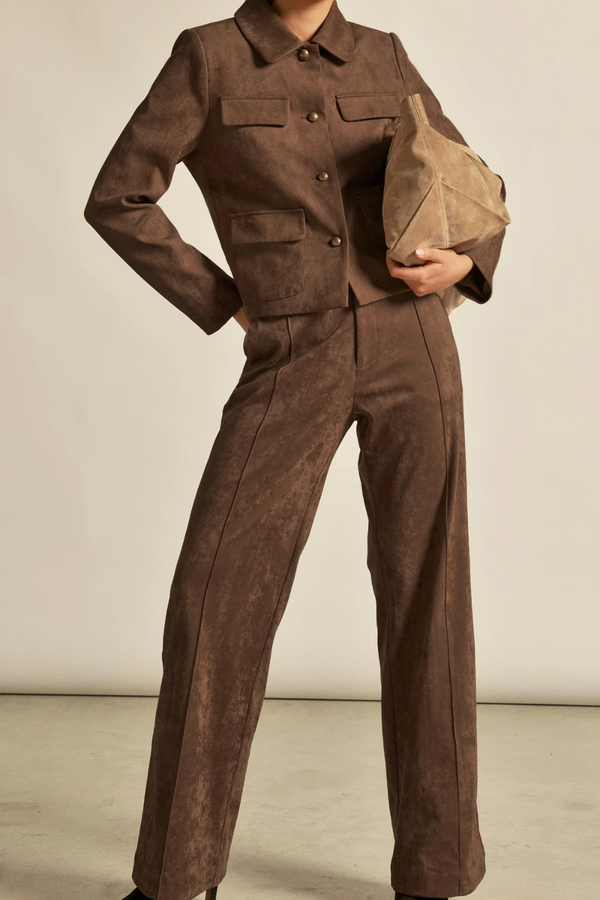 ZOE KRATZMANN |CHIME PANT | MOCHA