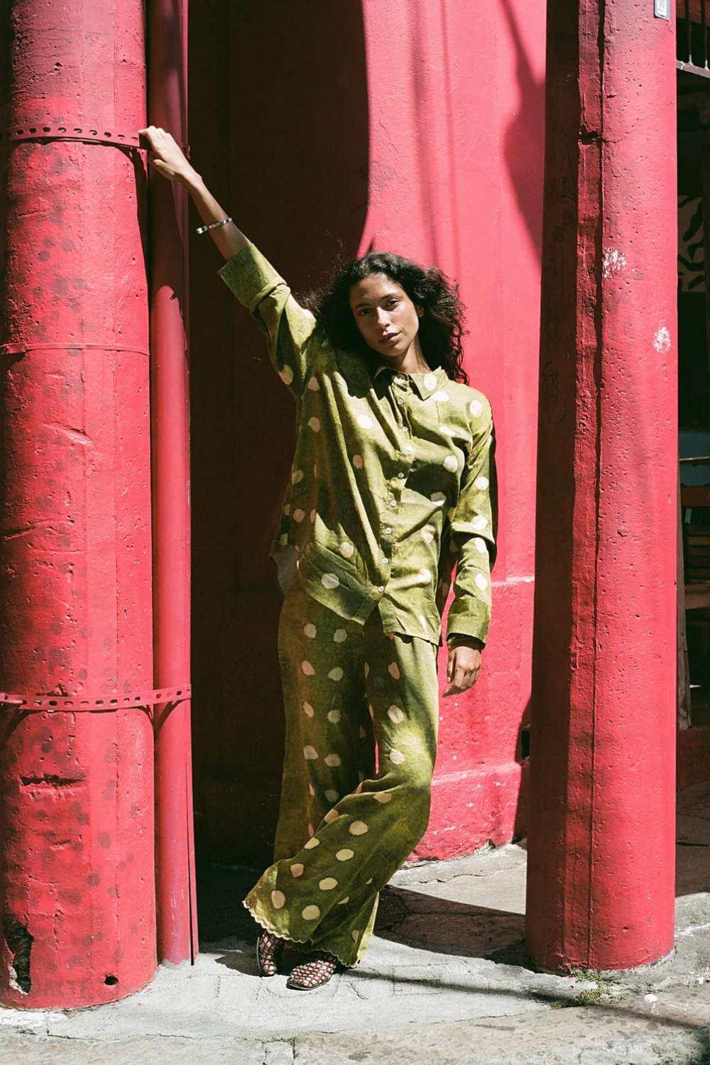 Kinga Csilla | La Oliva Spot Dorato Shirt