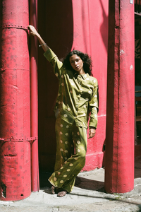 Kinga Csilla | La Oliva Spot Dorato Shirt