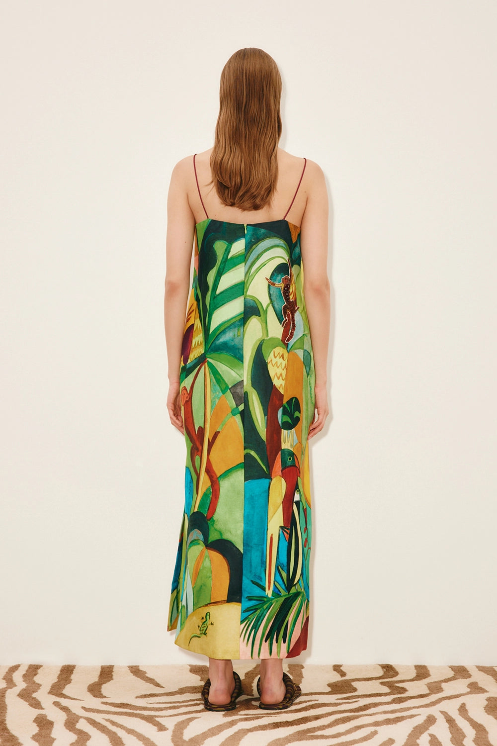 ALÉMAIS | MOKSHINI EMBELLISHED MIDI DRESS