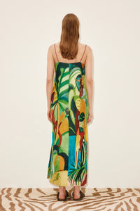 ALÉMAIS | MOKSHINI EMBELLISHED MIDI DRESS