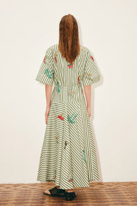 ALÉMAIS | BISOU EMBROIDERED SHIRTDRESS