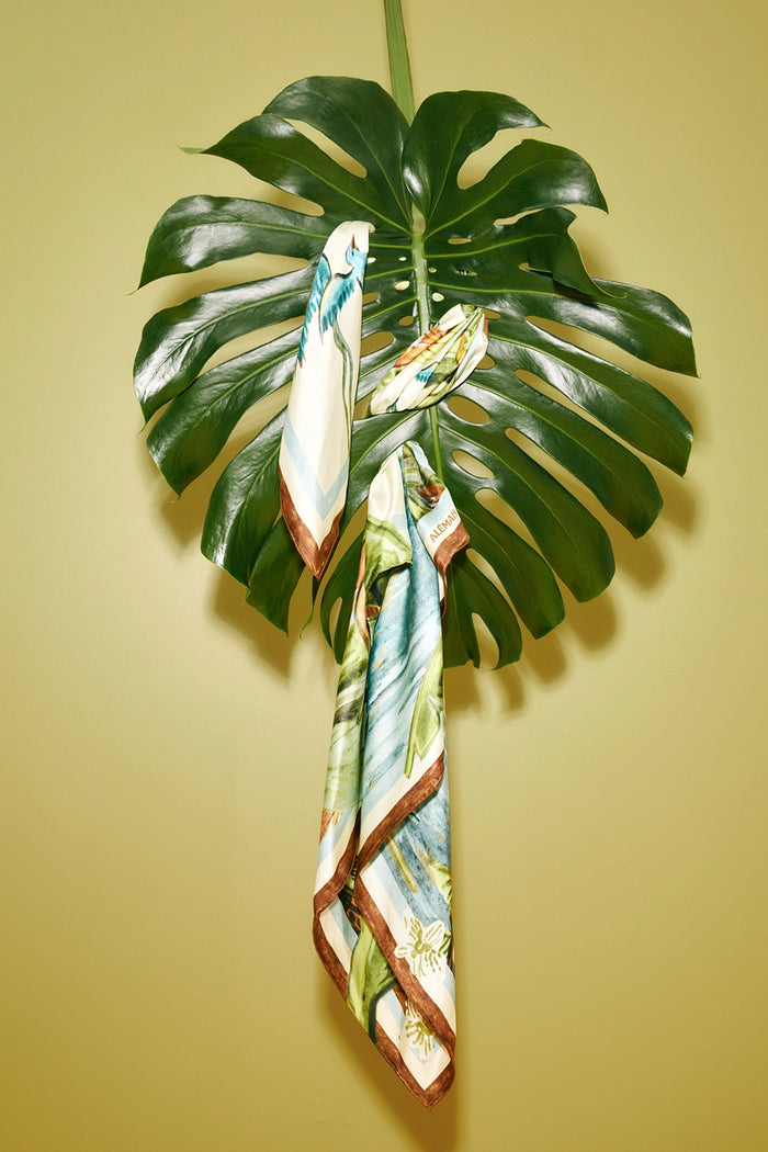 ALÉMAIS | TOUCAN TANGO SILK SCARF