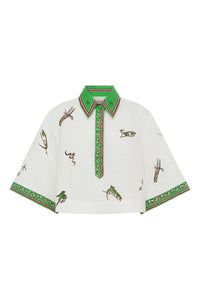 ALÉMAIS | WANDA EMBROIDERED SHIRT
