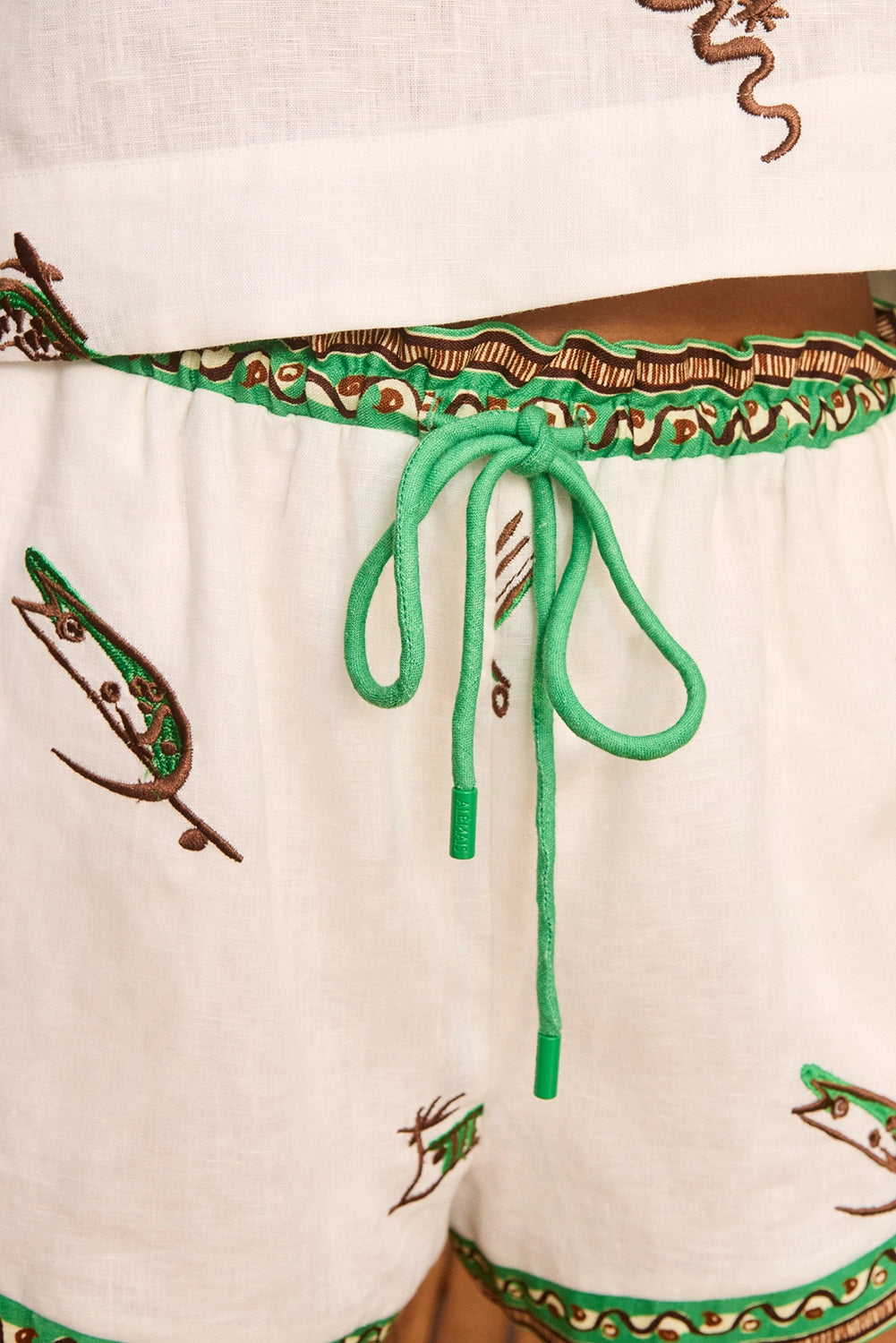 ALÉMAIS | WANDA EMBROIDERED SHORT