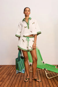 ALÉMAIS | WANDA EMBROIDERED SHIRT