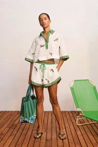 ALÉMAIS | WANDA EMBROIDERED SHORT