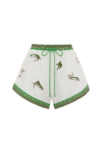 ALÉMAIS | WANDA EMBROIDERED SHORT