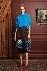 ALÉMAIS | CLAUDIA AZURE KNIT POLO