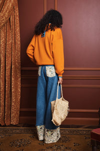 ALÉMAIS | CLAUDIA TANGERINE KNIT POLO