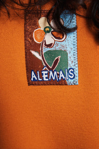 ALÉMAIS | CLAUDIA TANGERINE KNIT POLO