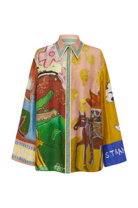 ALÉMAIS | MLAK SILK SHIRT