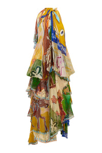 ALÉMAIS | MLAK HALTER GOWN