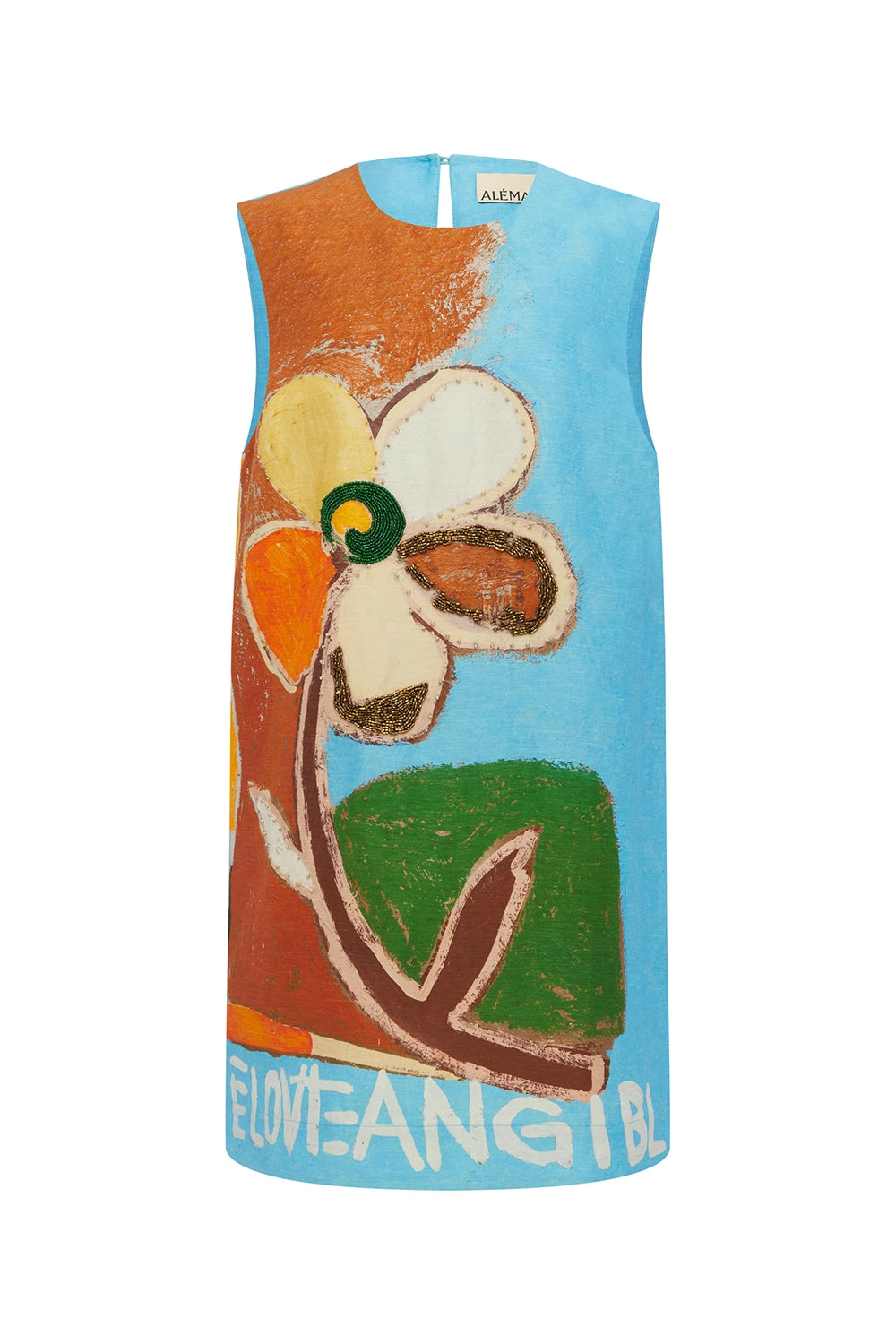 ALÉMAIS | LENNY EMBELLISHED MINI DRESS