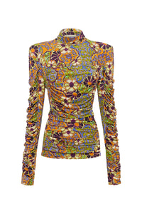 ALÉMAIS | JOANNA RUCHED TOP