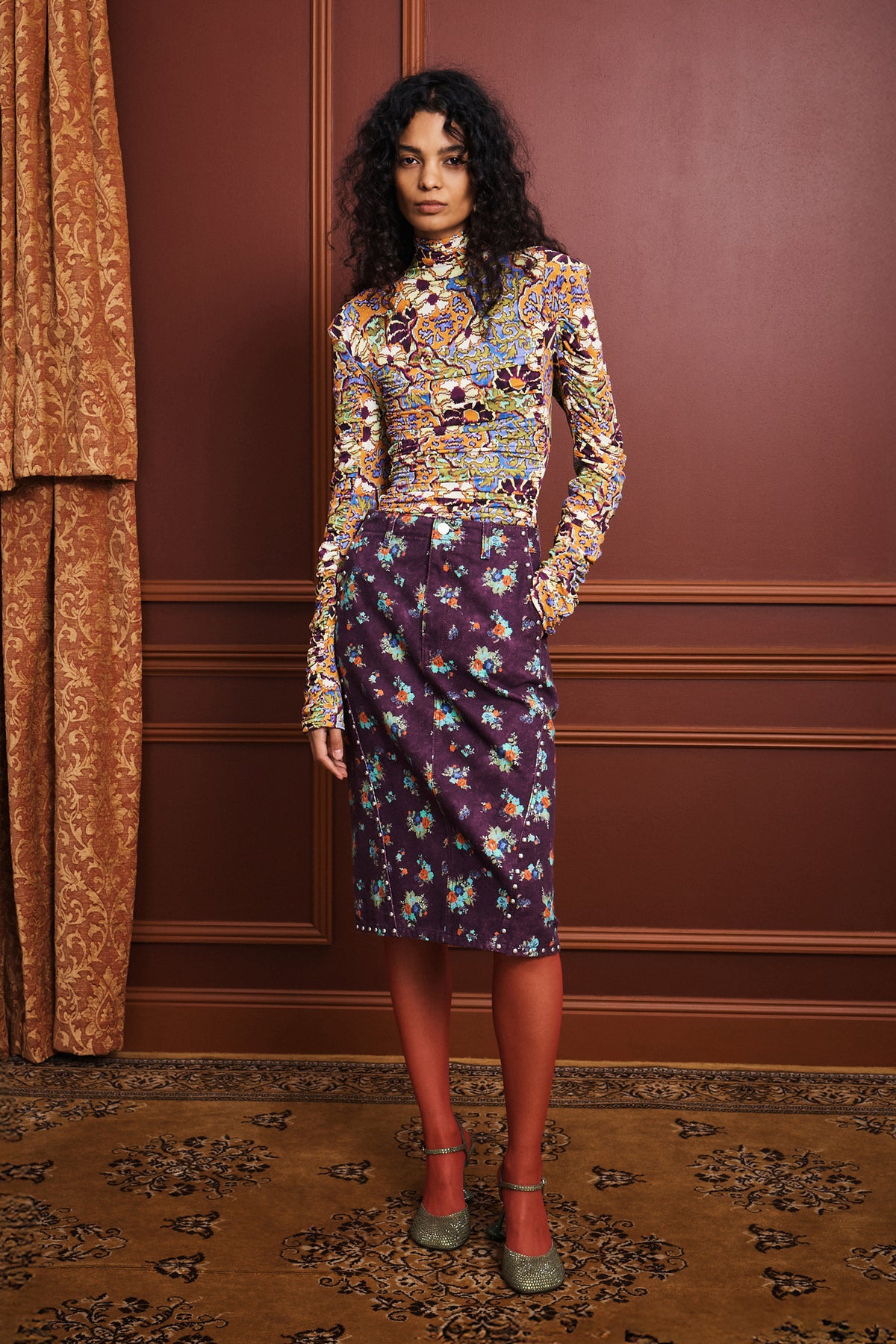 ALÉMAIS | JOANNA RUCHED TOP
