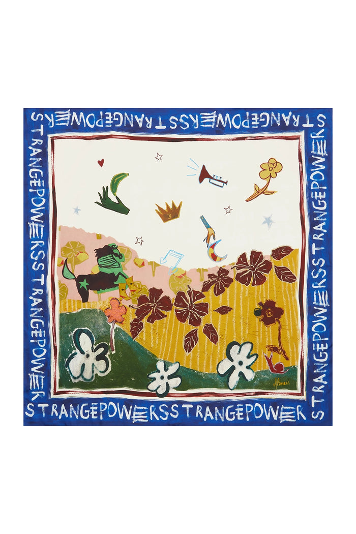 ALÉMAIS | TANGIBLE LOVE SILK SCARF
