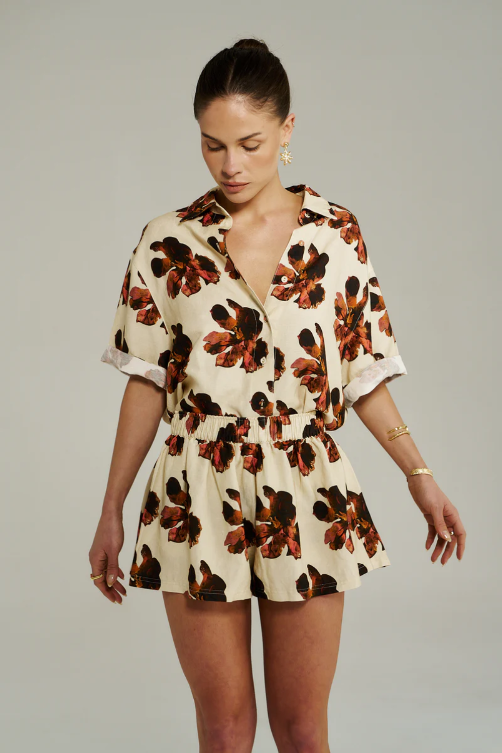 SUMMI SUMMI | MINNIE SHORT - BUTTER FLEUR