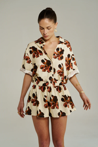 SUMMI SUMMI | MINNIE SHORT - BUTTER FLEUR