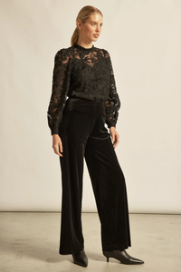 ZOE KRATZMANN |GLINT TOP | BLACK