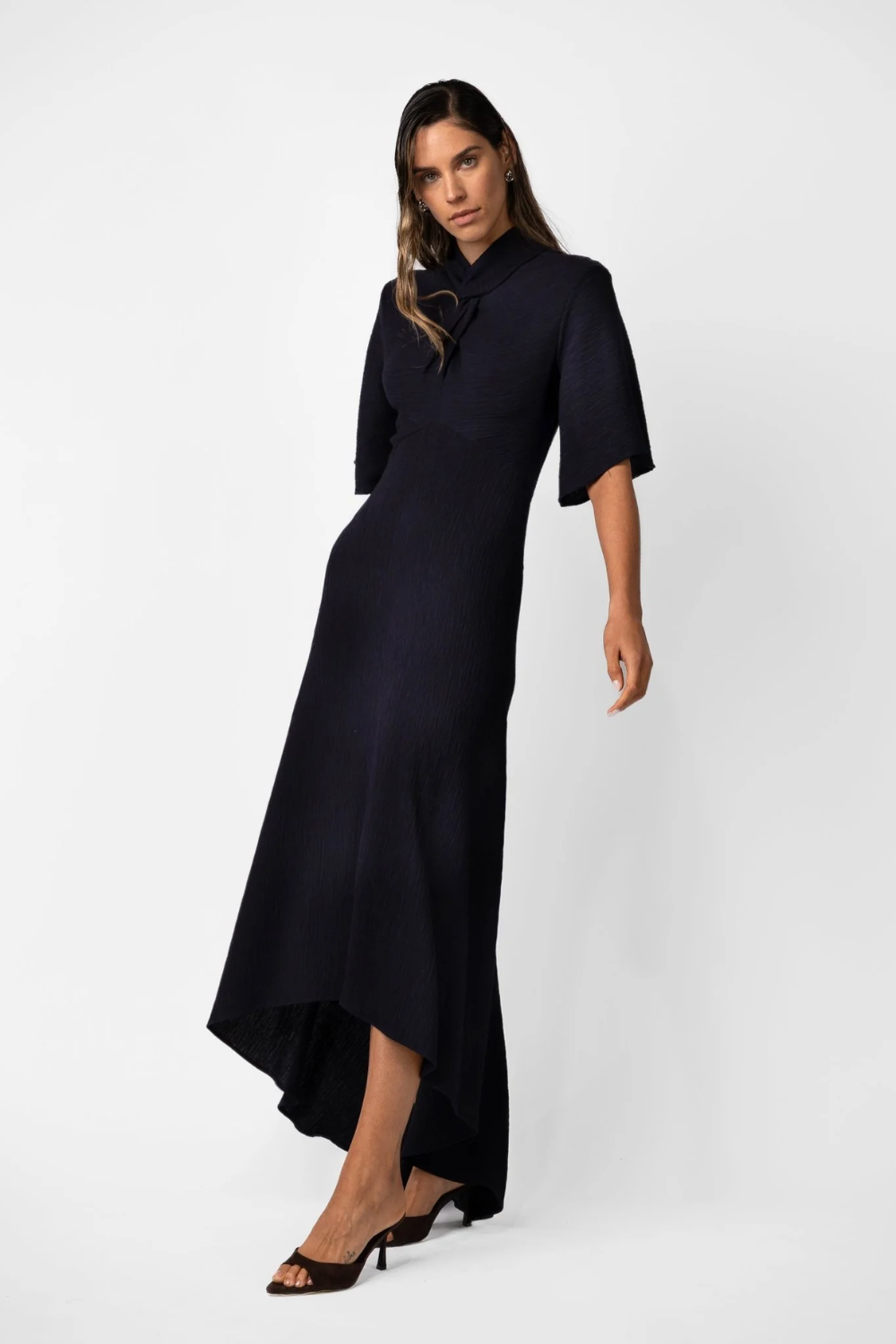 One Fell Swoop | Clarion Bell Sleeve Maxi - Nocturne