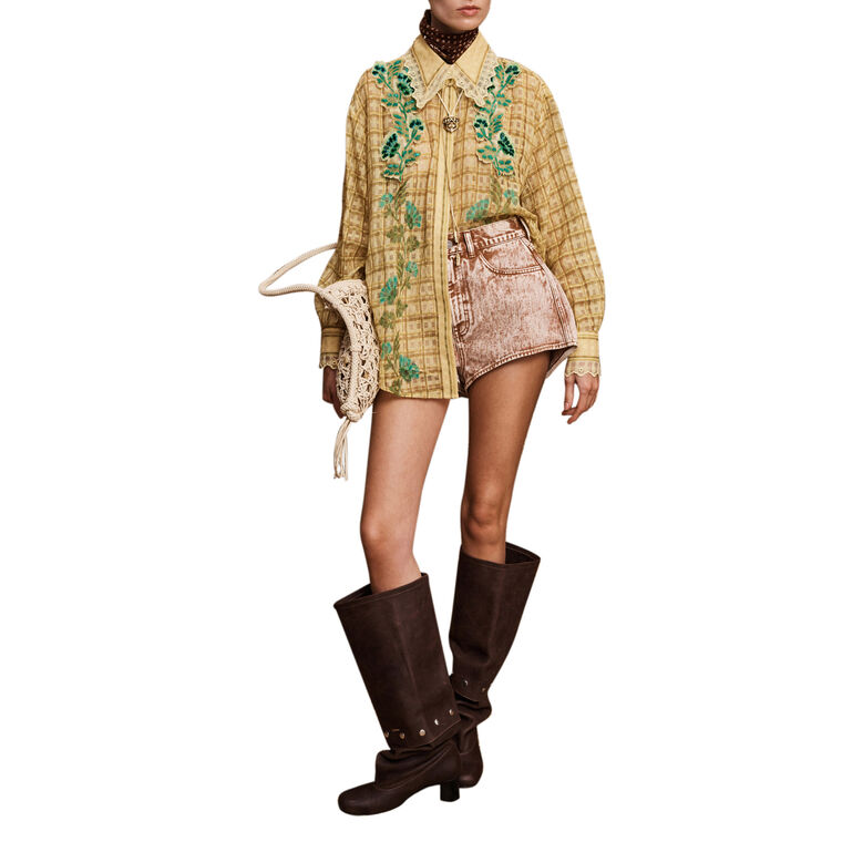 ALÉMAIS | TILLY EMBELLISHED SHIRT