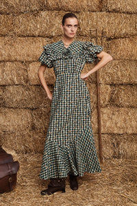 ALÉMAIS | OUTRIDER SEERSUCKER MIDI DRESS