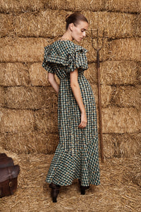 ALÉMAIS | OUTRIDER SEERSUCKER MIDI DRESS
