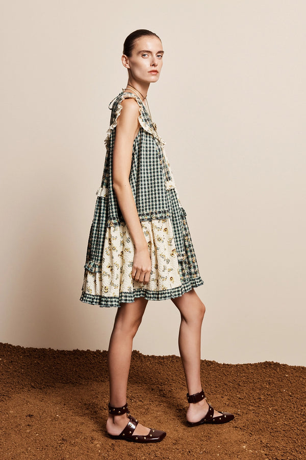 ALÉMAIS | OUTRIDER SEERSUCKER MINI DRESS