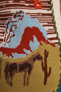 ALÉMAIS | LASSO PATCHWORK KNIT DRESS