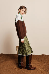 ALÉMAIS | LASSO KNIT POLO CHOCOLATE