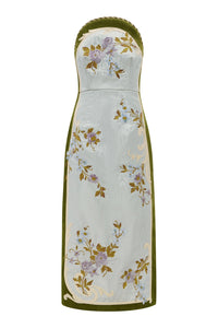 ALÉMAIS | ODESSA EMBROIDERED MIDI DRESS