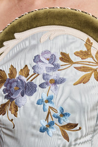 ALÉMAIS | ODESSA EMBROIDERED MIDI DRESS