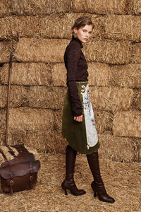 ALÉMAIS | ODESSA EMBROIDERED SKIRT