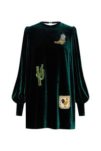 ALÉMAIS | EARLE EMBELLISHED MINI DRESS
