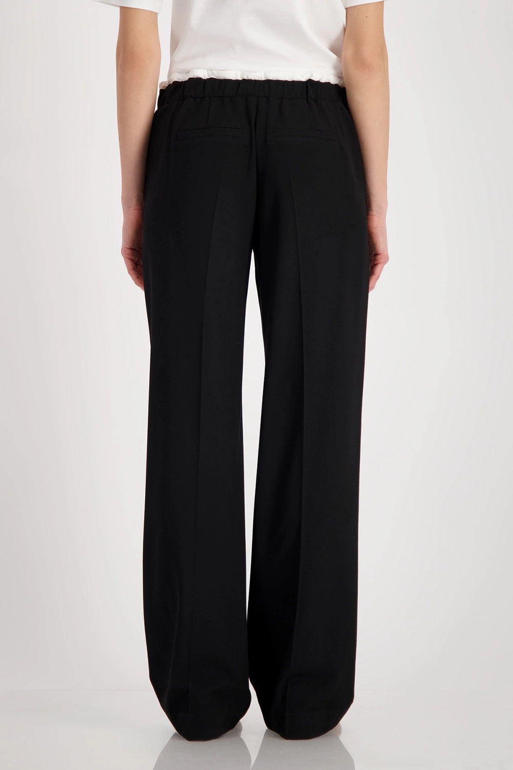 MONARI | STRAIGHT-LEG TROUSERS - BLACK 808751
